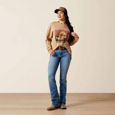 Ariat - Canvas Oversized T-Shirt - Women's