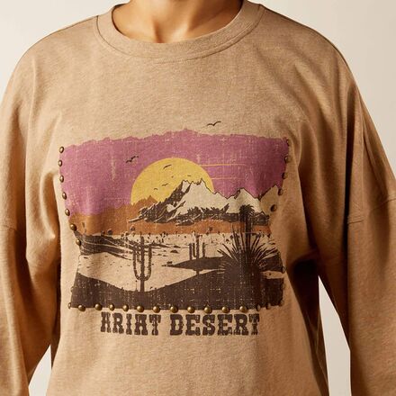 Ariat - Canvas Oversized T-Shirt - Women's