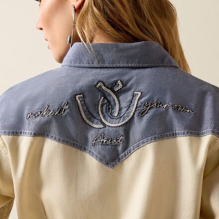 Ariat - Horseshoe Western Snap Shirt -Women's