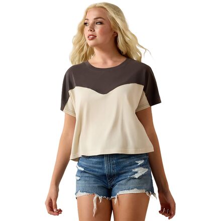 Lucky Yoke Crop T-Shirt - Women's