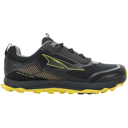 Altra - Lone Peak All-Weather Low Trail Running Shoe - Men's - Black/Yellow