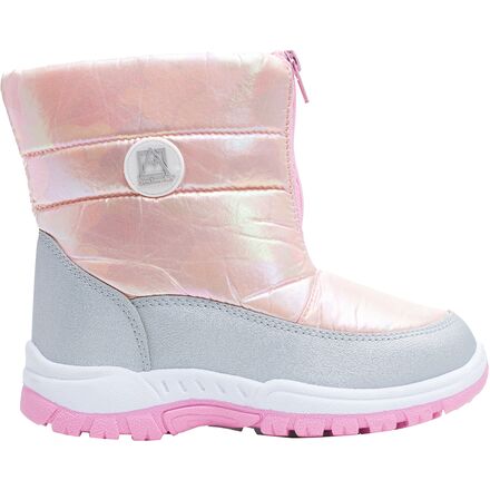 Avalanche - Zip-Up Boot - Girls' - Pink/Silver