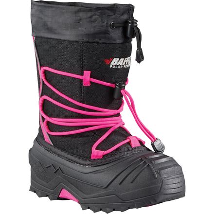 Baffin - Young Snogoose Boot - Little Girls' - Black/Hyper Berry