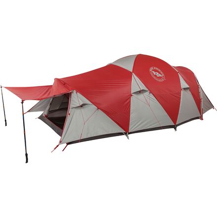 Big Agnes - Mad House 8 Tent: 8-Person 4-Season - Red/Gray