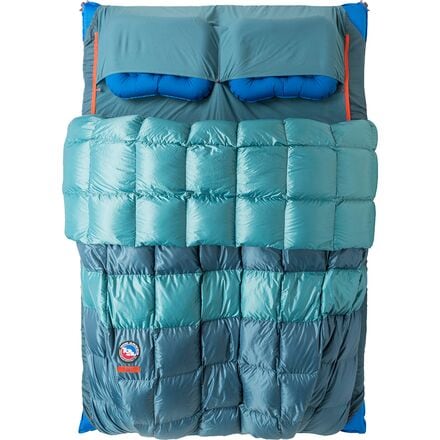 Big Agnes - Camp Robber Down Bedroll - Tapestry/Teal - Double Wide