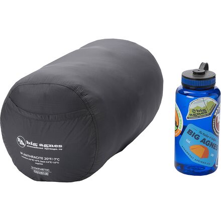 Big Agnes - Anthracite 20 FireLine Pro Recycled Sleeping Bag - Women's