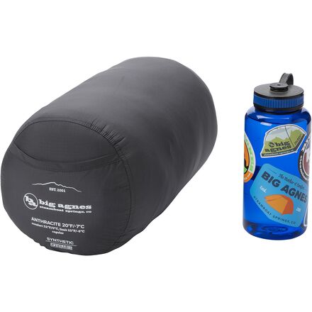 Big Agnes - Anthracite 30 FireLine Pro Recycled Sleeping Bag