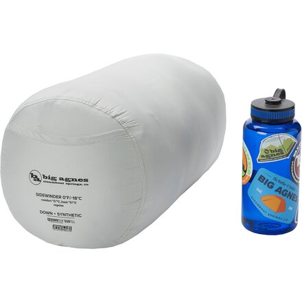 Big Agnes - Sidewinder SL Sleeping Bag: 20F Down - Women's
