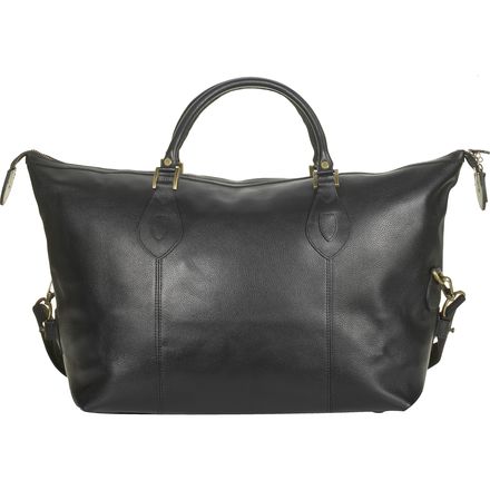 Barbour - Leather Med Travel Explorer Bag
