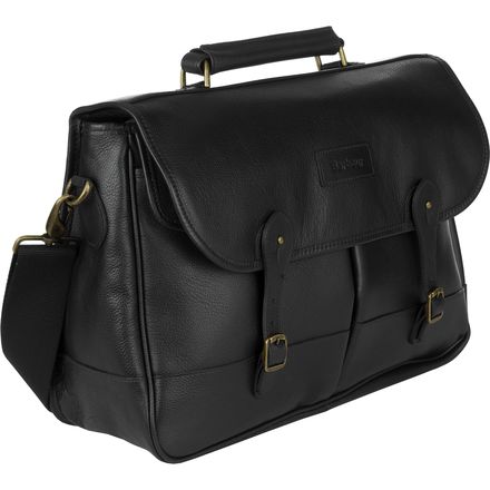Barbour - Leather 11.5L Briefcase