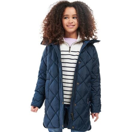 Barbour - Sandyford Quilted Jacket - Girls' - Navy