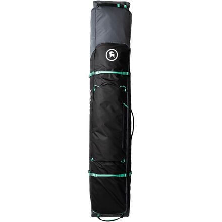 Backcountry - All Around Double Ski & Snowboard Rolling Bag - Black/Turbulence