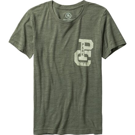 Backcountry - Big Park City T-Shirt - Men's - Olive Slub