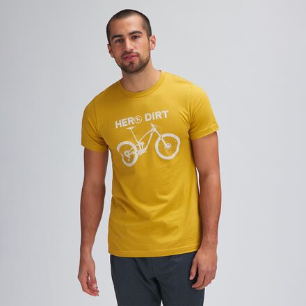 Backcountry - Hero Dirt T-Shirt - Men's - Mustard