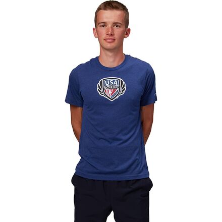 Backcountry - USA Nordic Crest Logo T-Shirt - Men's - Navy