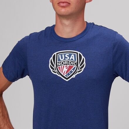 Backcountry - USA Nordic Crest Logo T-Shirt - Men's
