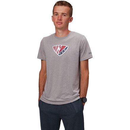 Backcountry - USA Nordic Jumpman T-Shirt - Men's - Athletic Grey Heather