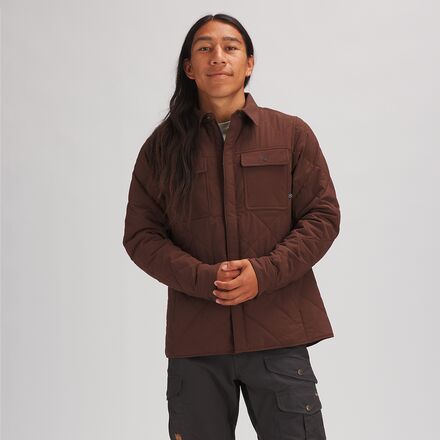 Backcountry - Quilted Insulated Shirt Jacket - Men's - Cold Brew
