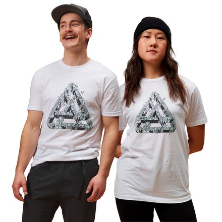 Backcountry - NST Glacier Logo Short-Sleeve T-Shirt - Past Season - Men's - White