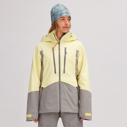 Backcountry - Last Chair Stretch Insulated Jacket - Women's - Citrine/Mountain Pass/Mountain Fog