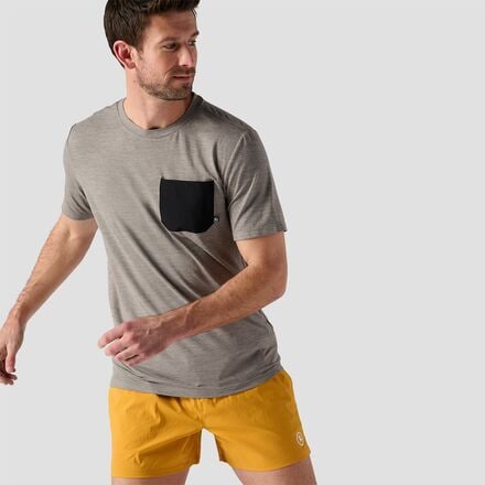 Backcountry - Destination Pocket T-Shirt - Men's - Steeple Gray