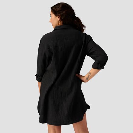 Backcountry - Long Cotton Gauze Long-Sleeve Button-Down - Women's