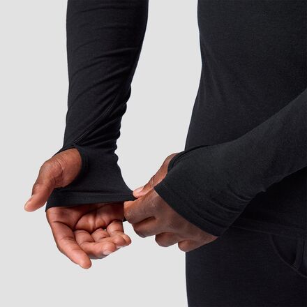 Backcountry - Cedars RWS Merino Lt-Wt Baselayer 1/2-Zip Scuba Top - Men's