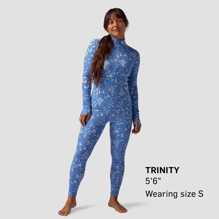 Backcountry - Cedars RWS Merino Mid-Wt Baselayer 1/4-Zip Top - Women's