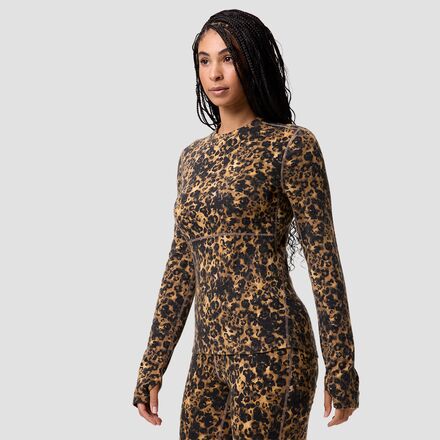 Cedars RWS Merino Mid-Wt Baselayer Crew Top - Women's