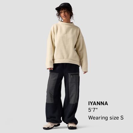 Backcountry - Wander Pile-Fleece Mock-Neck Top - Women's