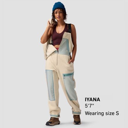 Backcountry - Wander Pile-Fleece Overall - Women's