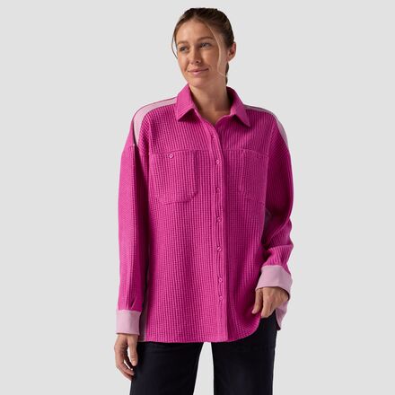 Waffle Button-Up - Women's