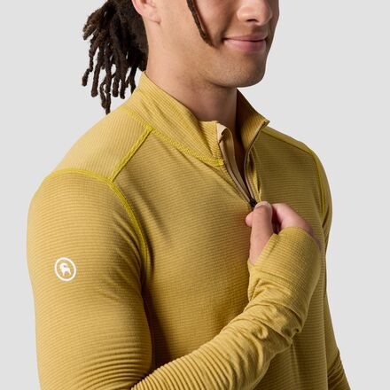 Backcountry - Pines Microgrid Ultra-Lt Baselayer 1/4-Zip Top - Men's
