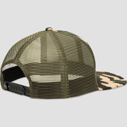 Backcountry - Throwback Flat Brim Patch Snapback Hat