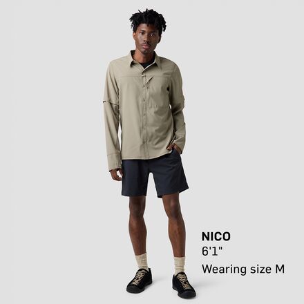 Backcountry - Tahoe Woven Convertible Snap-Up Shirt - Men's