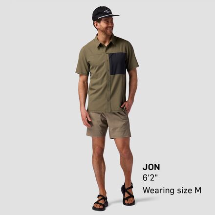 Backcountry - Tahoe Woven Short-Sleeve Snap-Up Shirt - Men's