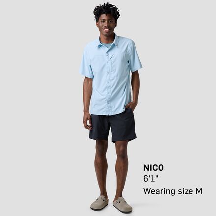 Backcountry - Tahoe Woven Short-Sleeve Snap-Up Shirt - Men's