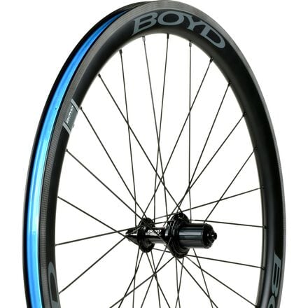 Boyd Cycling - Prologue 44 Carbon Disc Wheel - Tubeless - Black, Rear