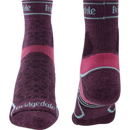 Bridgedale - Trail Run LW T2 Merino Performance 3/4 Crew Sock - Women's