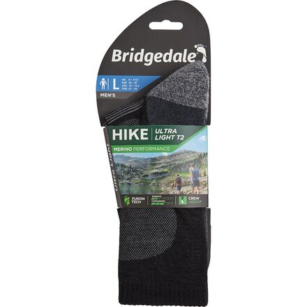 Bridgedale - Hike Ultralight Merino Endurance Crew Sock