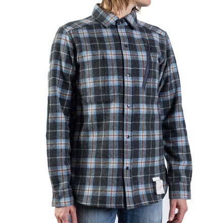 Beringia - Farallon Shirt - Men's - Blue and Tan Plaid
