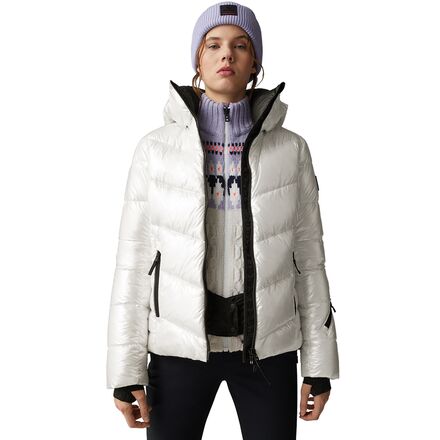 Bogner - Fire+Ice - Saelly Metallic Non-Fur Jacket - Women's - Off White