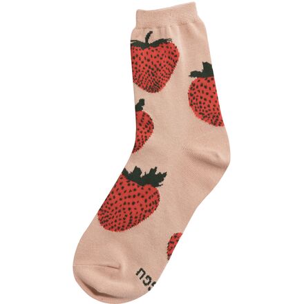 BAGGU - Crew Sock - Strawberry