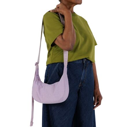 BAGGU - Small Nylon Crescent Bag
