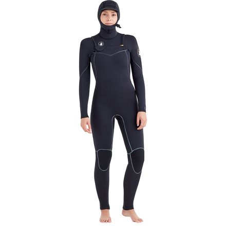 Body Glove - Topaz Separated Zip 5/4/3MM Hooded Full Wetsuit - Women's