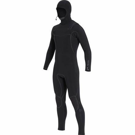 Billabong - 5/4 Furnace Ultra Hooded Chest-Zip Wetsuit - Men's