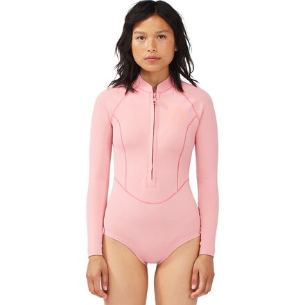 Billabong - Salty Dayz Light Long-Sleeve Spring Wetsuit - Women's - Pink Sunset