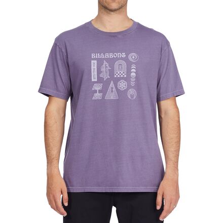 Billabong - Quantum Short-Sleeve WW T-Shirt - Men's - Purple Haze