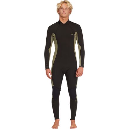 Billabong - 3/2 Absolute Back-Zip Full GBS Wetsuit - Men's - Military