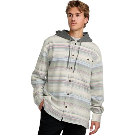 Billabong - Baja Flannel - Men's - Oatmeal